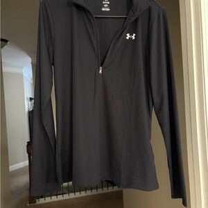 Under Armour black Quarter-Zip Top